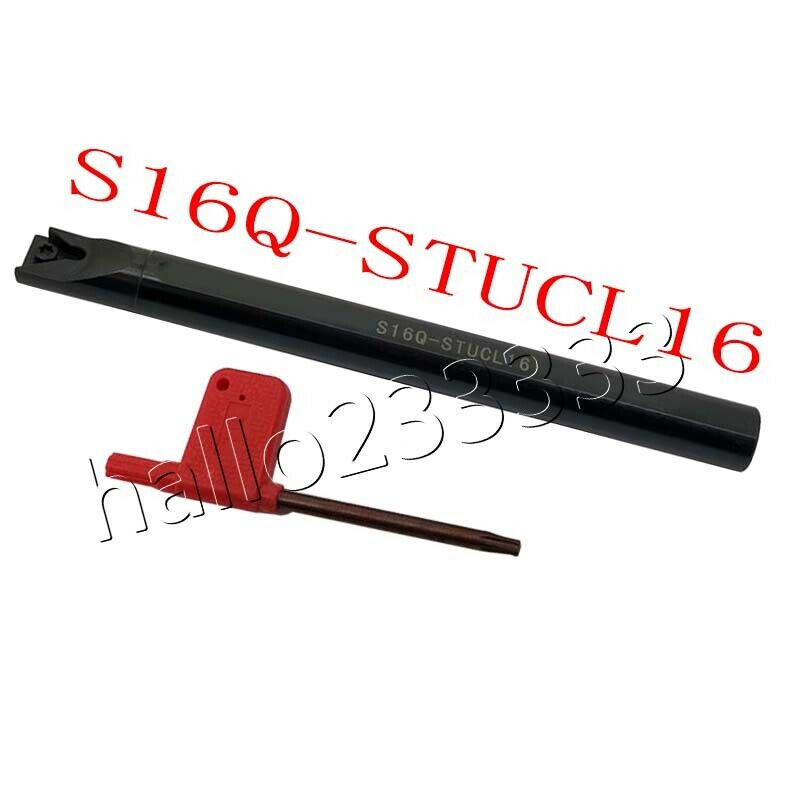 S16Q-STUCL16 (16mm x 180mm) internal turning tool holder For TCMT16T3 CNC insert