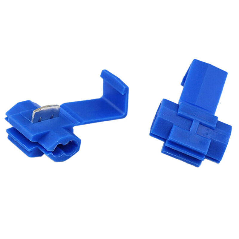 50Pcs Lock Wire Electrical Cable Connector Quick Splice Terminals Connect FmT TL
