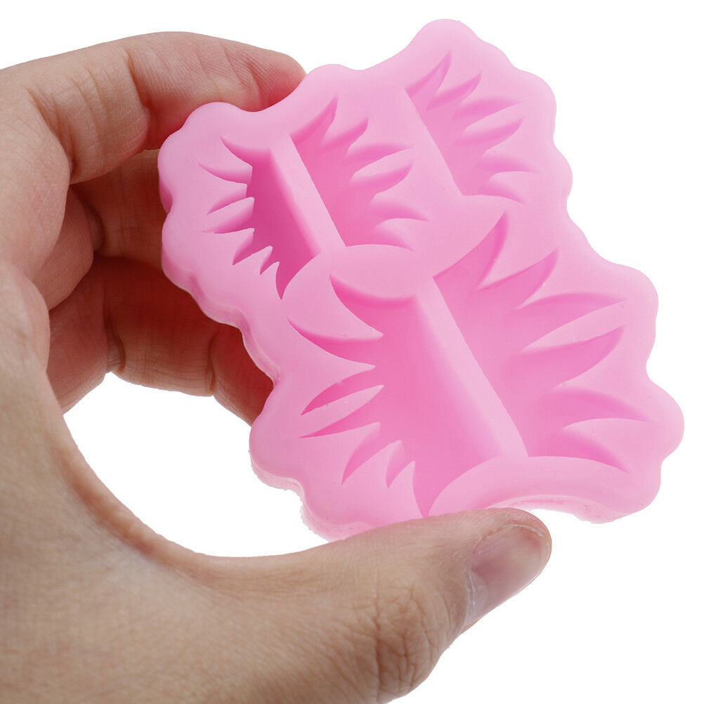grass silicone mold chocolate fondant cake mold kitchen baking decor tool.l8