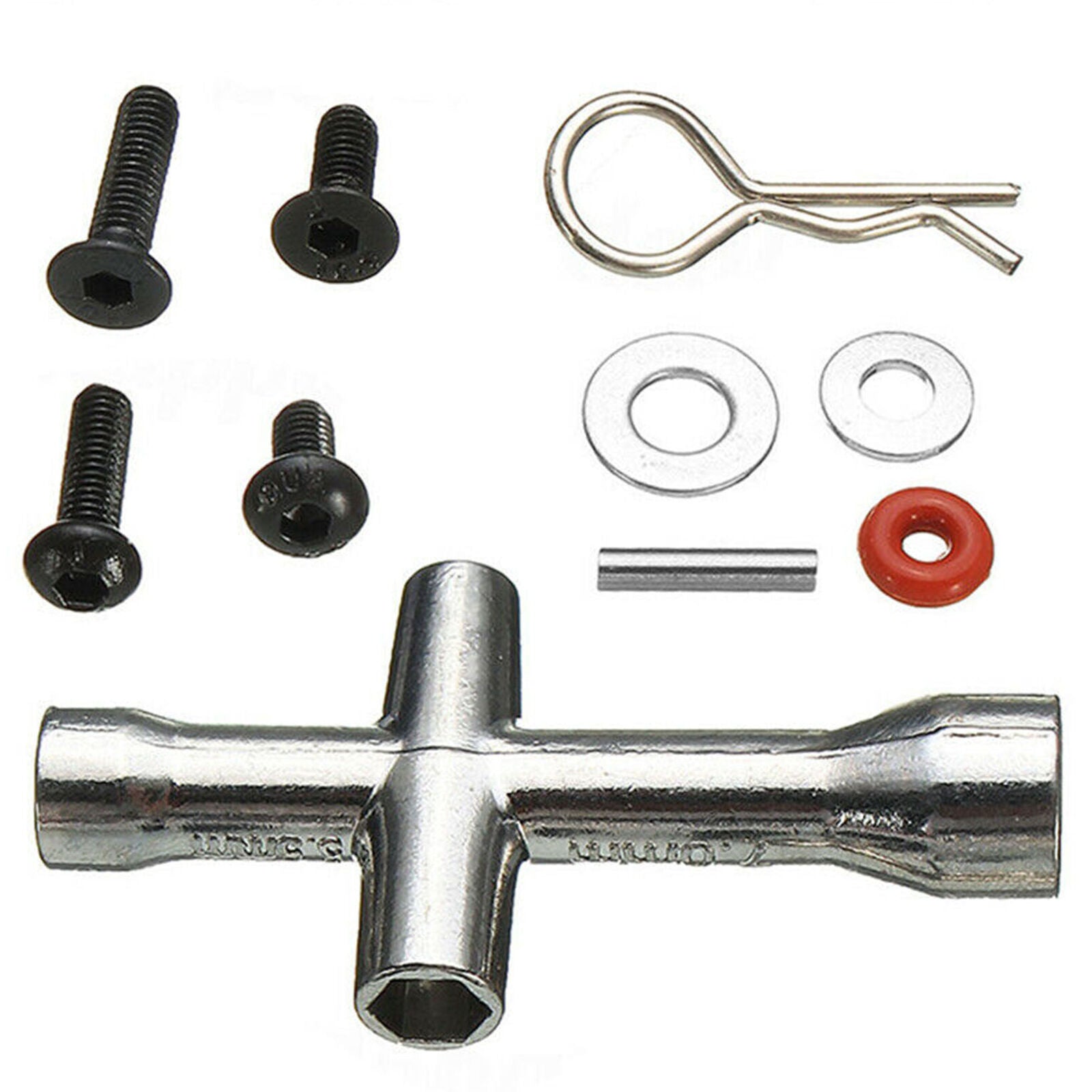 270Pcs Screw Bolt Box Repair Tool Kit For 1/10 HSP SCX10 RC Car Parts