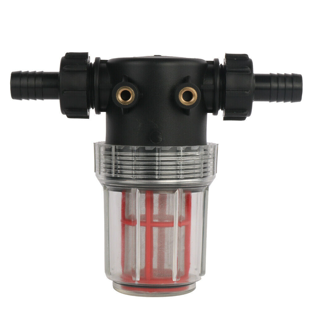 3/4 Inch 20mm Pressure Washer Universal Water Filter InLine Hose Inlet Quick