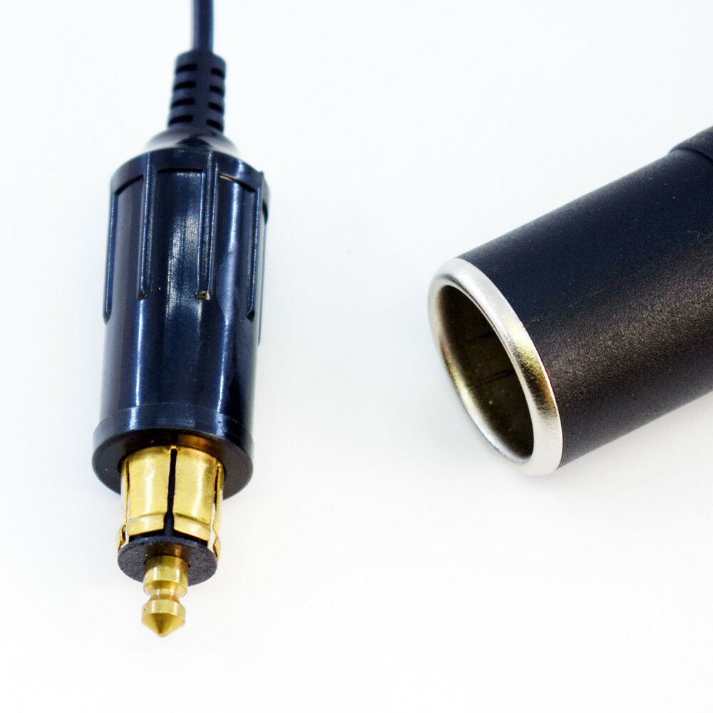 10 sets Cigarette Lighter Hella Merit EU Male To Female Socket Adapter Lead
