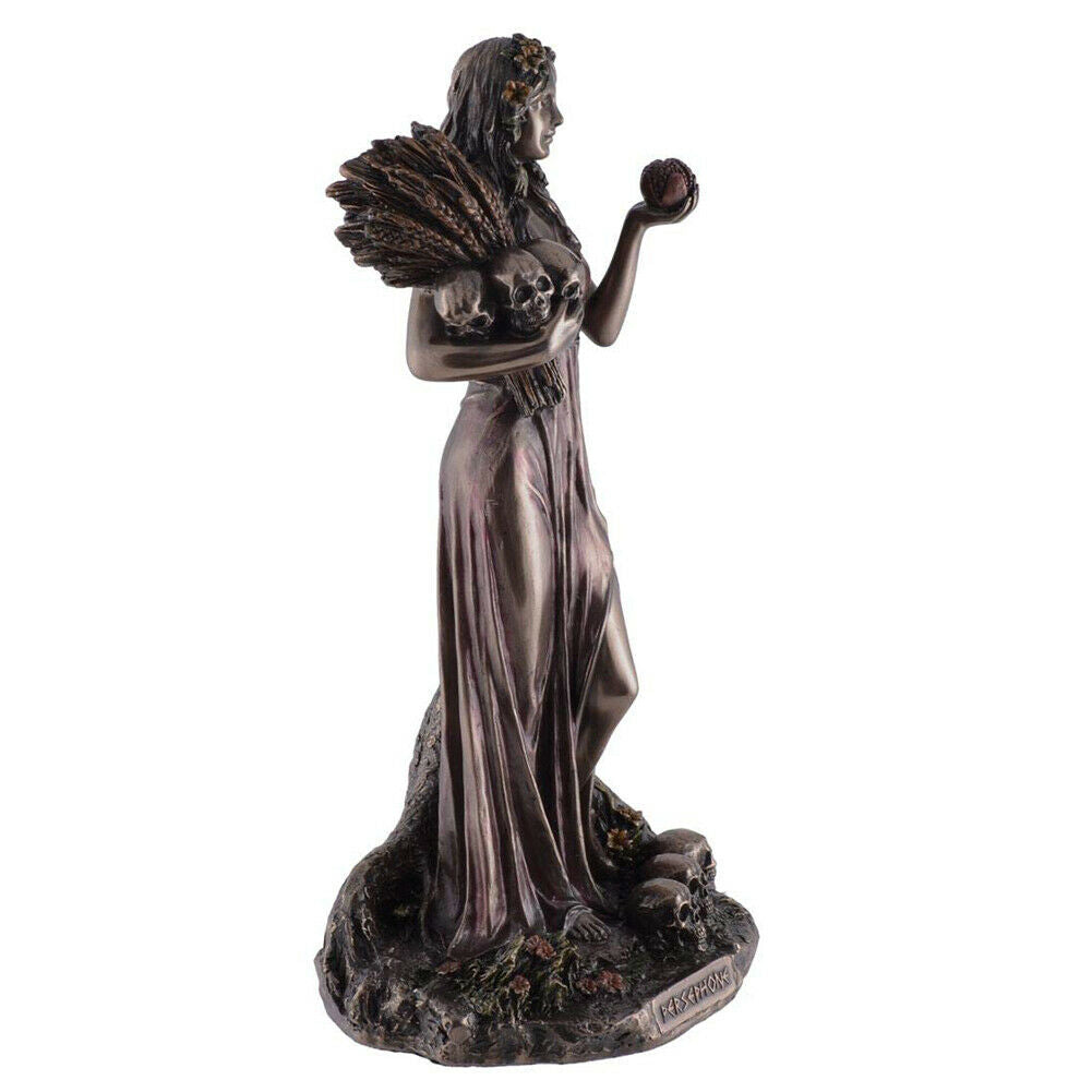 Persephone Greek Goddess of Vegetation and The Underworld Bronze Statue Decor @
