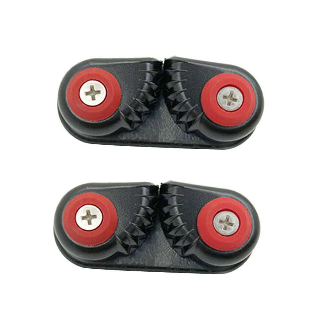 2 Boat Marine Boat Nock Clamp Sheet Clamp Cam Cleat Clamp for 15mm ropes