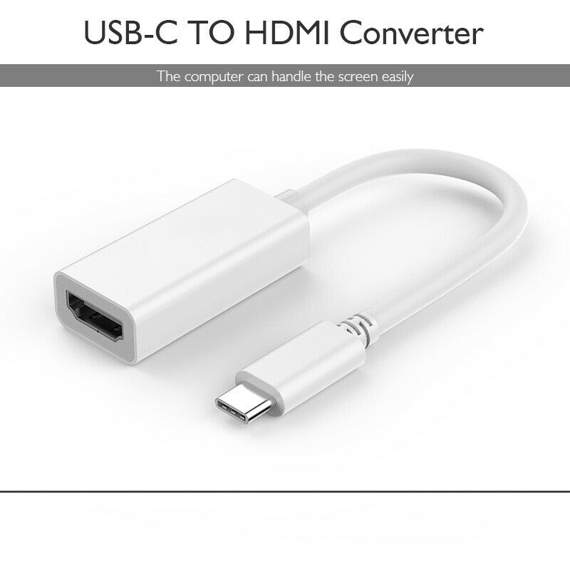 Usb C to mi Adapter, Usb 3.1 Type C to mi 4K Converter Compatible for Mas Os/WL9