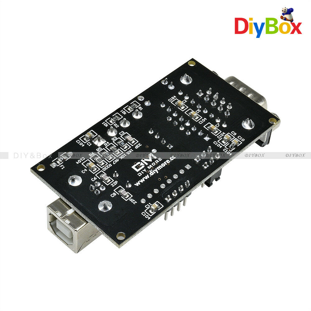RS232/UART DB9 USB to Serial RS485/TTL Adapter Converter Module FTDI FT232BM/BL
