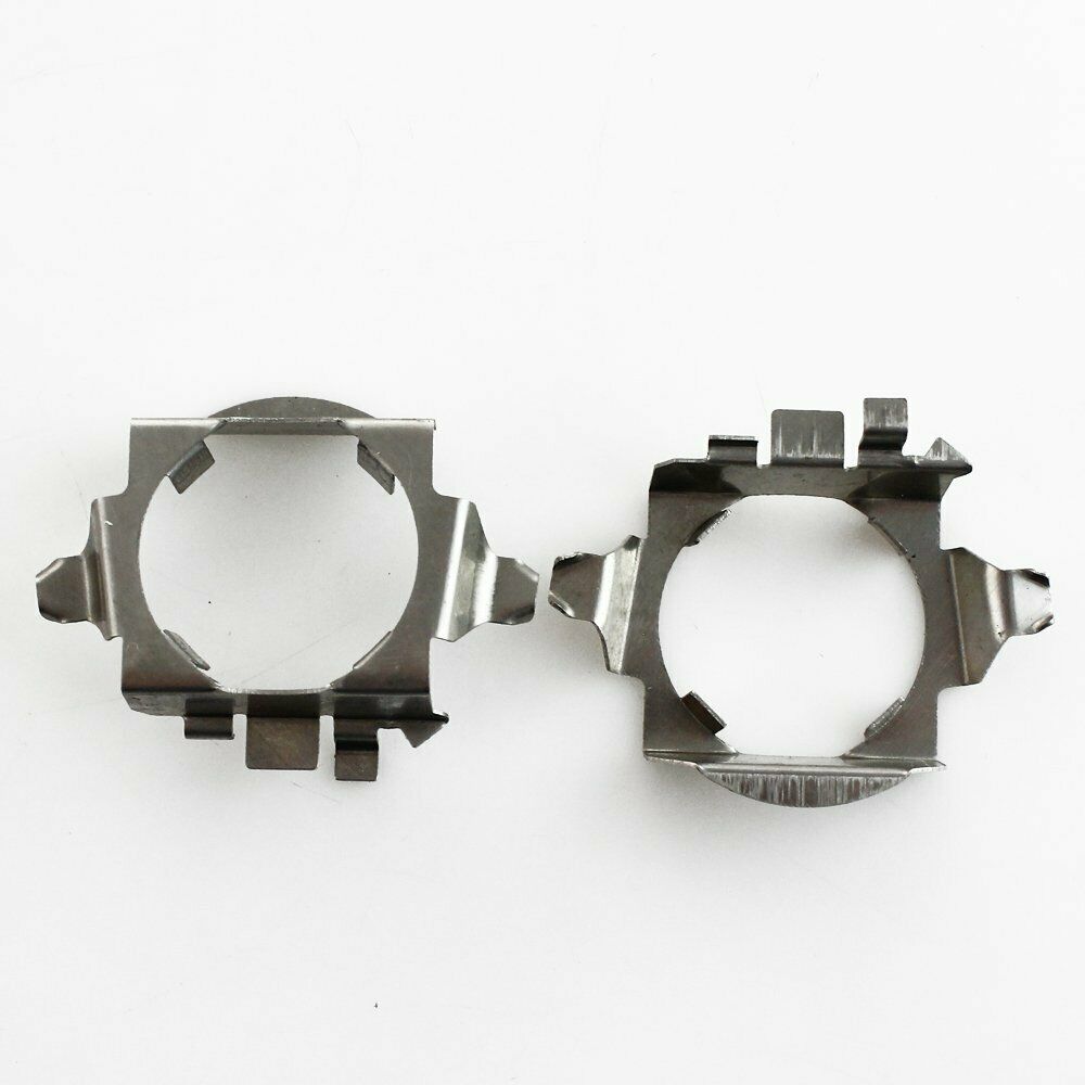 2pcs Fits Benz B Class ML Class H7 LED Bulb Metal Clip Holder Adapter Retainer