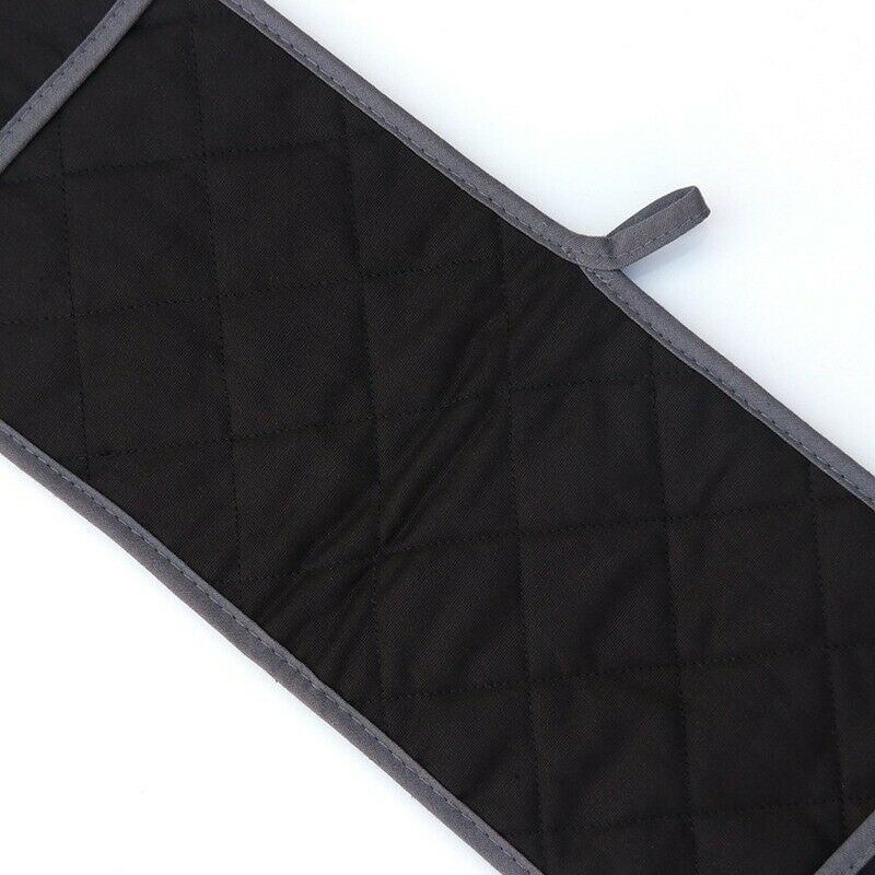 Double Oven Gloves Heat Resistant Insulated Cotton Padded Potholders Non Slip