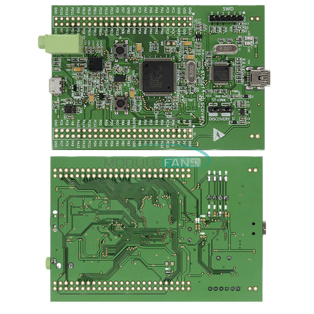Stm32f4 Discovery Stm32f407 Cortex-m4 Development Board st-link V2 NEW