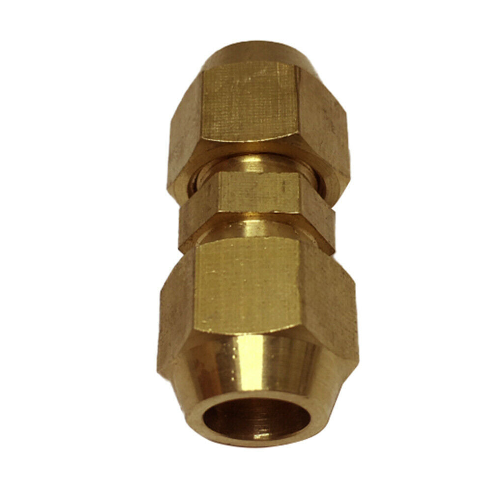 Brass Male Adapter Connector Thread Fittings Tube Fitting, Union Ï†8Ã—Ï†8mm