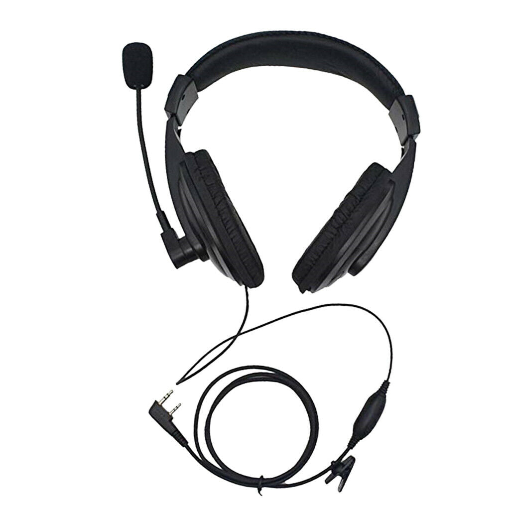 Professional noise canceling overhead headphones for 2Pin