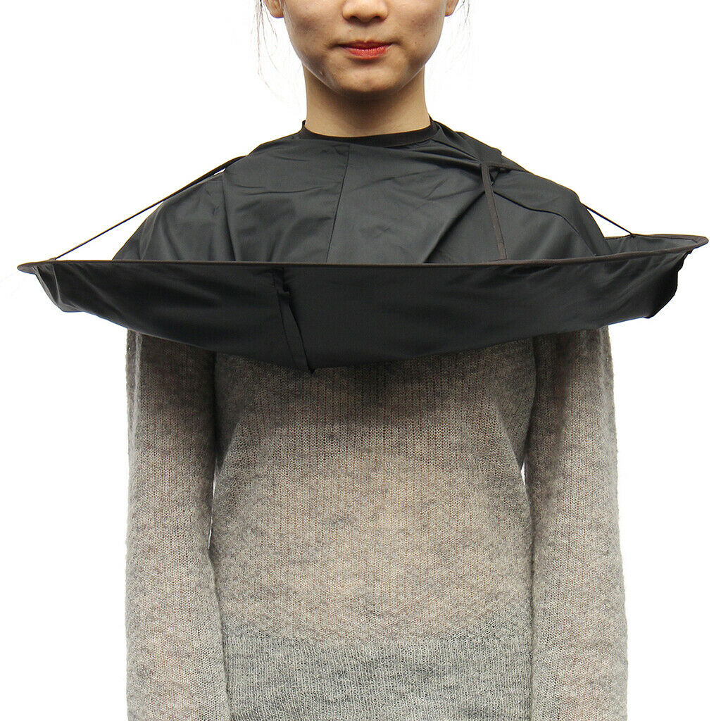 2Pcs Salon Barber Hairdressing Hair Cutting Cape Cloth Cloak Hair Catcher