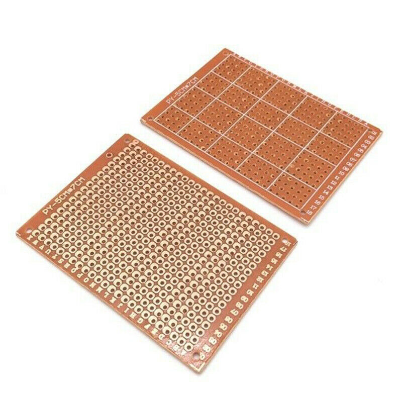 10Pcs 5 X 7cm Prototype Paper PCB Experiment Matrix Circuit Board Universal DIY
