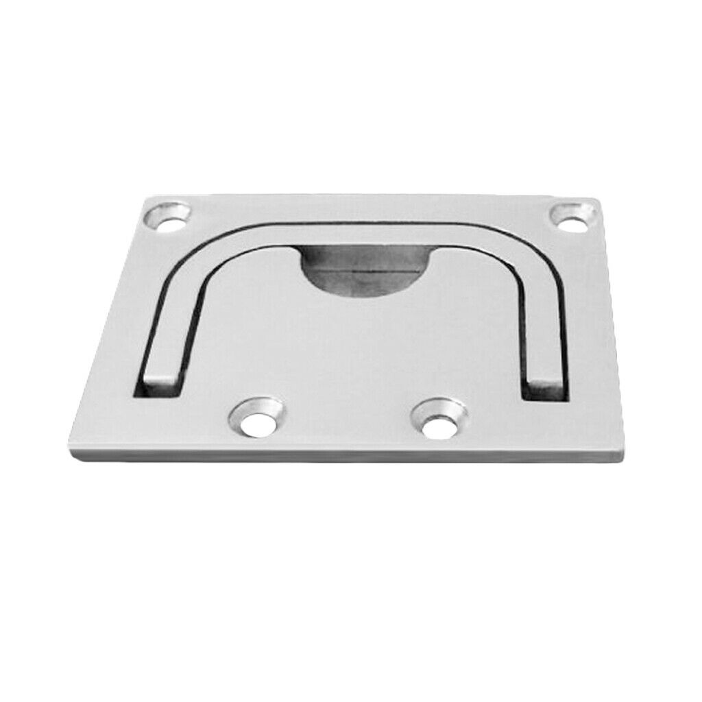 4pcs Boat Hatch Cabinet Drawer Lift / Pull Handle 316 Marine Stainless Steel