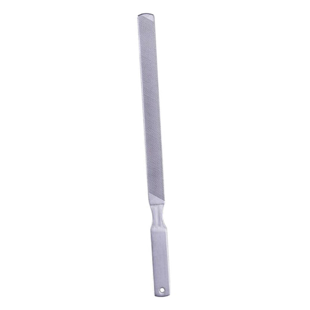 2Pcs Metal Nail Files Double Sided Grinding Polisher Pedicure Manicure Tools