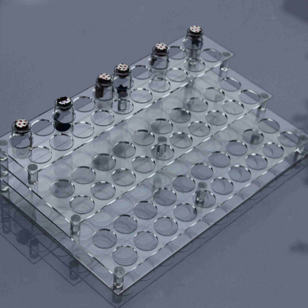 Transparent 50 Spaces Acrylic Lipsticks Holder Storage Cosmetic/Organizer