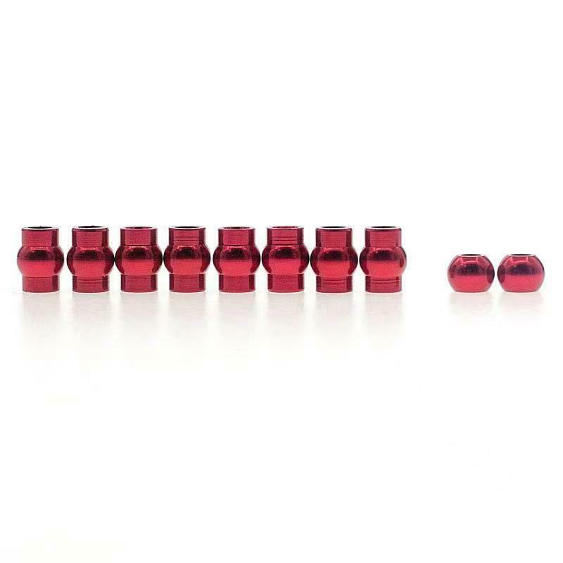 22 Pieces Aluminum Alloy Pivot Ball Head Kit for Arrma 1/10 4x4 Granite Mega