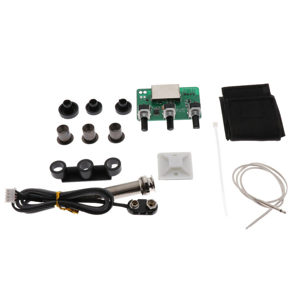 Acoustic Classical Guitar Preamp Piezo Pickup with 6.35mm Endpin Output Jack