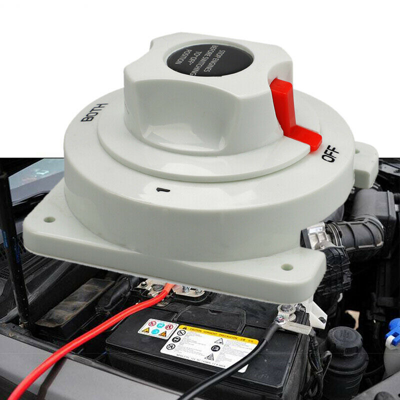 12V-36V Dual Battery Switch Disconnect Isolator Selector Boat Car RV ATV Trailer