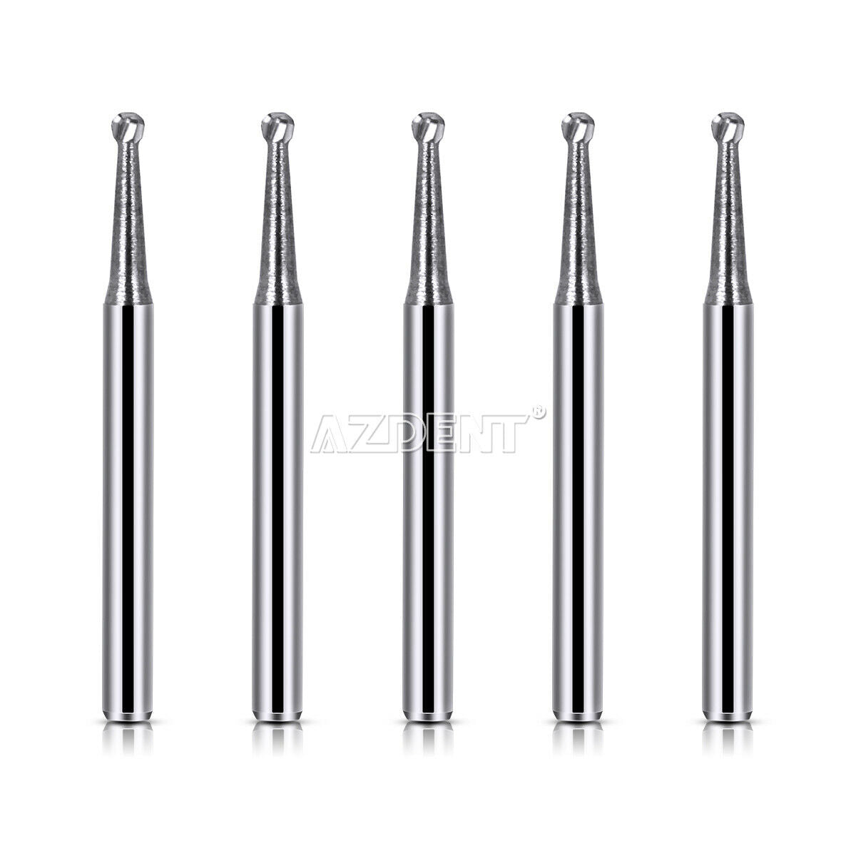 10X Dental Lab Carbide Tungsten Steel Burs Drill for High Speed Handpiece FG 2