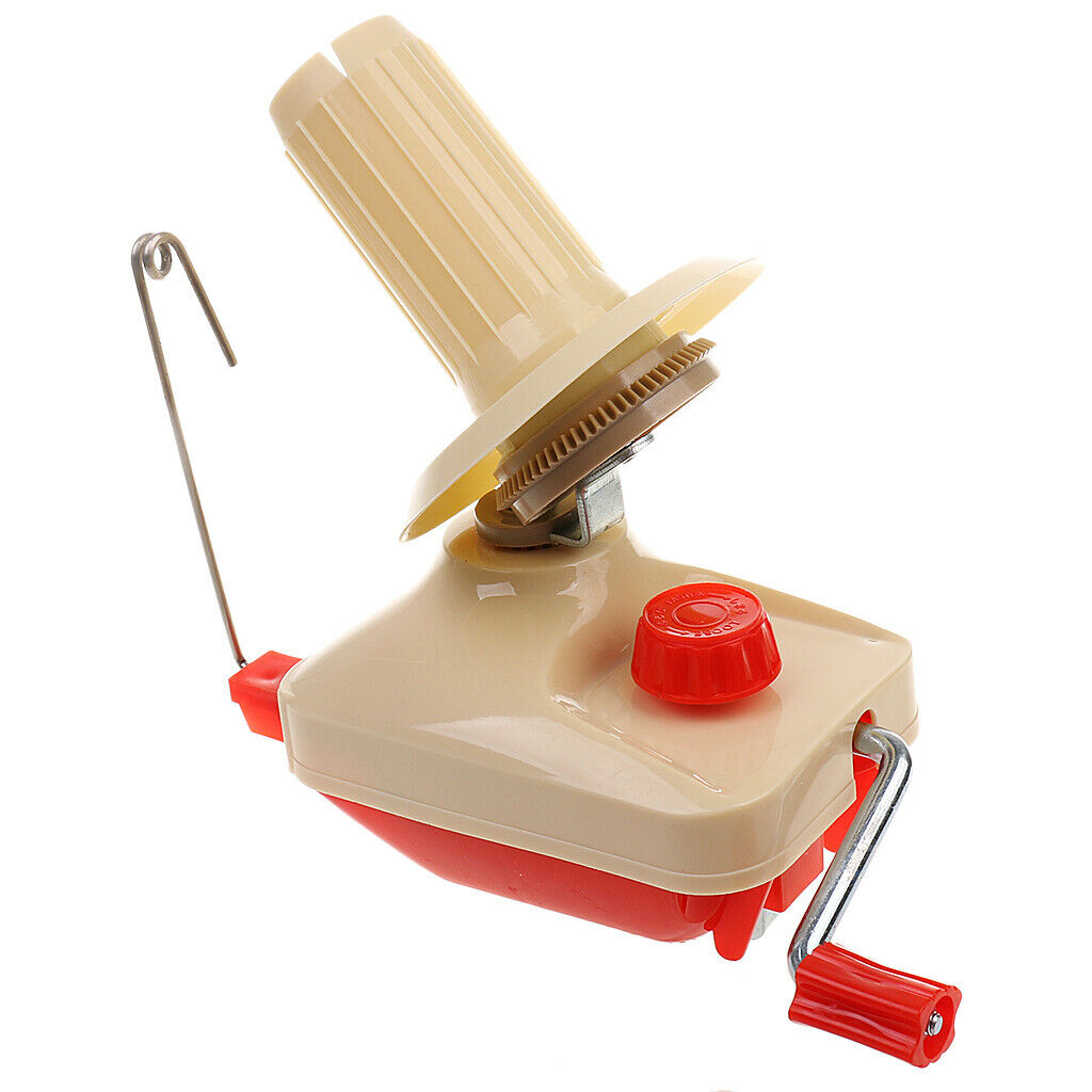 Portable Large Jumbo Wool Winder Yarn Fiber Winder Easy to Use Hand Operated