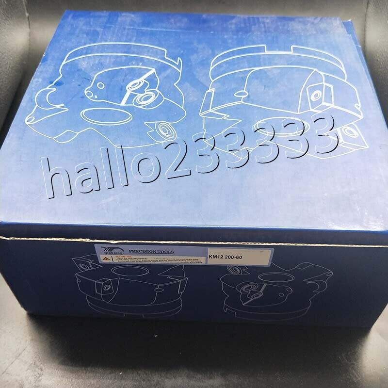 90°  KM12-200-60-8T 8Flut indexable face milling cutter for SEHT1204 inserts