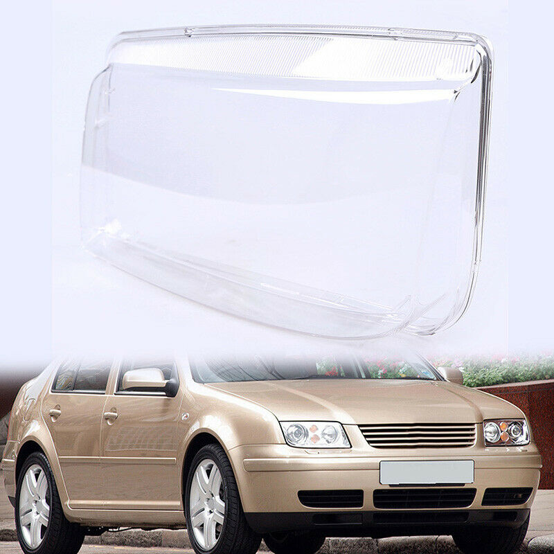 Fit VW Bora Jetta A4 1J 1998-2005 Right Side Headlight Lamp Lens Clear Cover