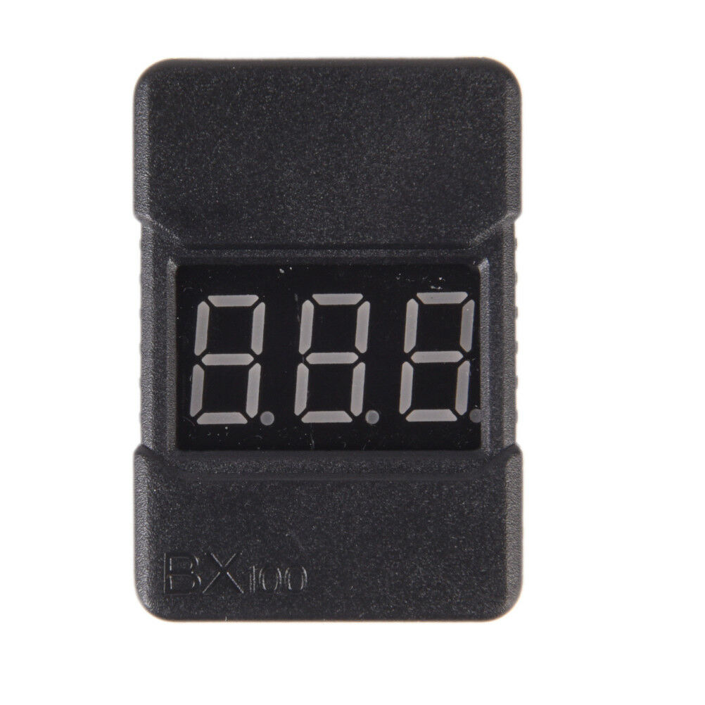 BX100 1-8S Lipo Li-ion Battery Voltage Tester Monitor Low-Voltage Buzzer .l8