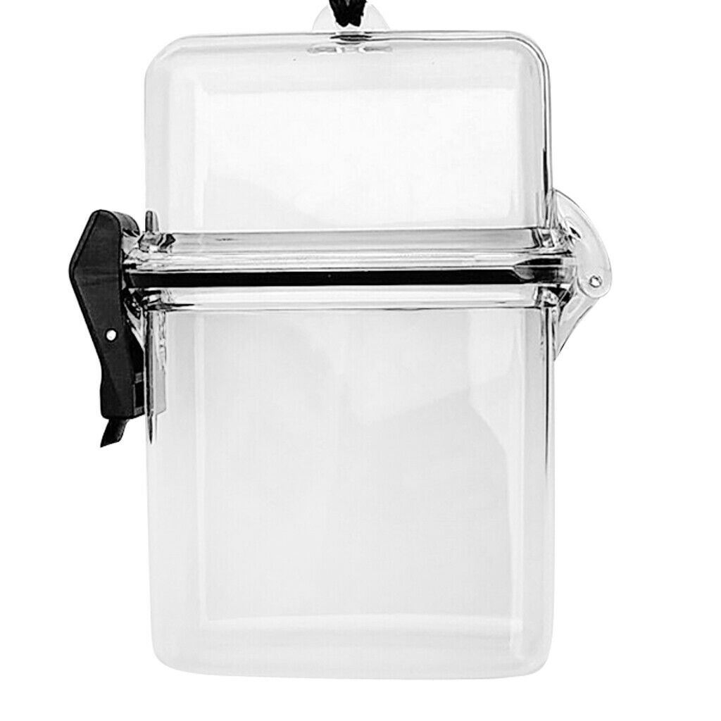waterproof dry box container clip for scuba diving snorkel surf kayak