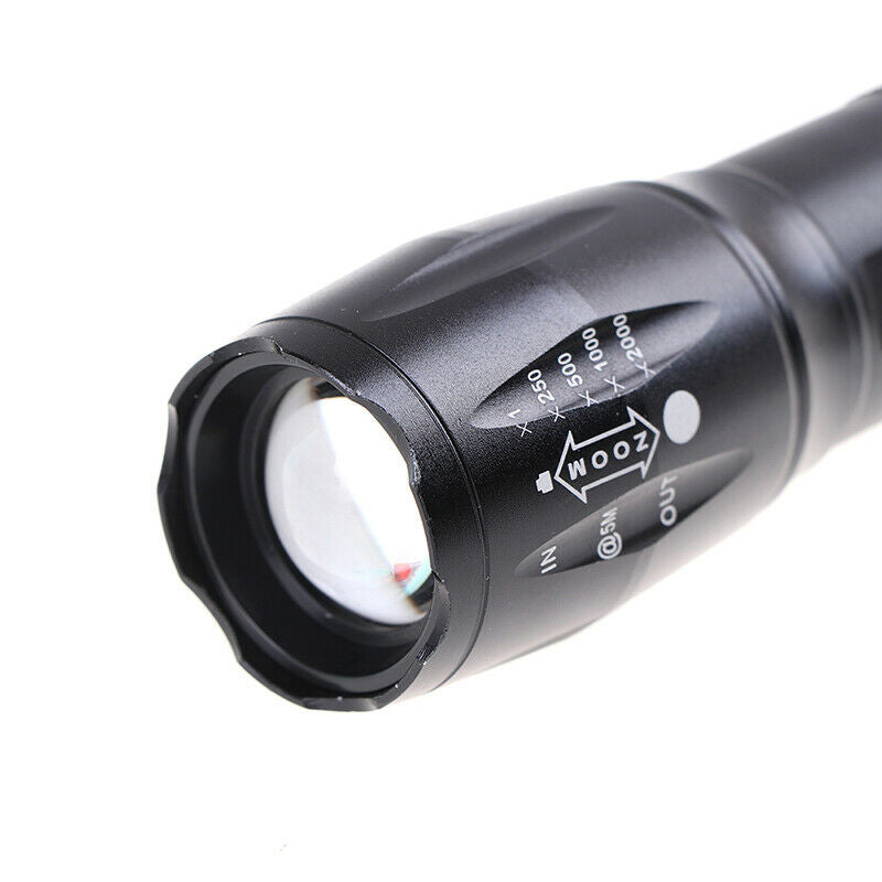 1Pc LED Flashlight T6 18650 Outdoor Camping Powerful Led Flashlig.l8