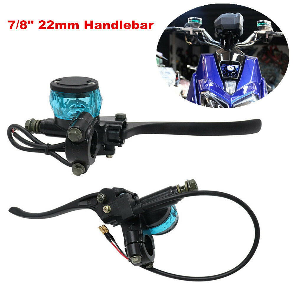 Motorcycle Bikes Anti Falling Brake Pump Hydraulic Clutch Oil Cup 22MM Handlebar