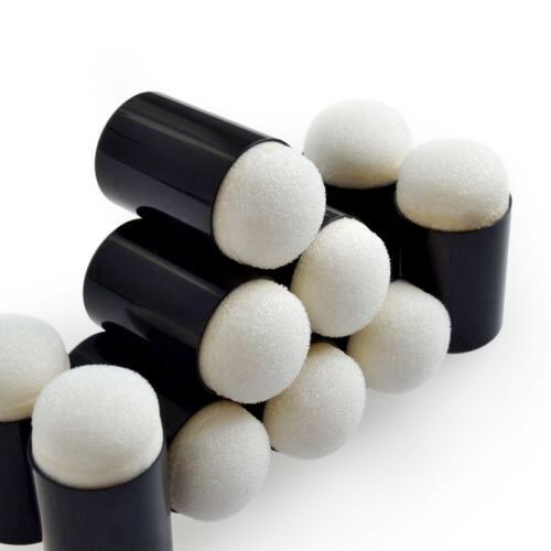 Sponge Finger Daubers Ink Pad great for applying ink, chalk 12 pcs Per Package