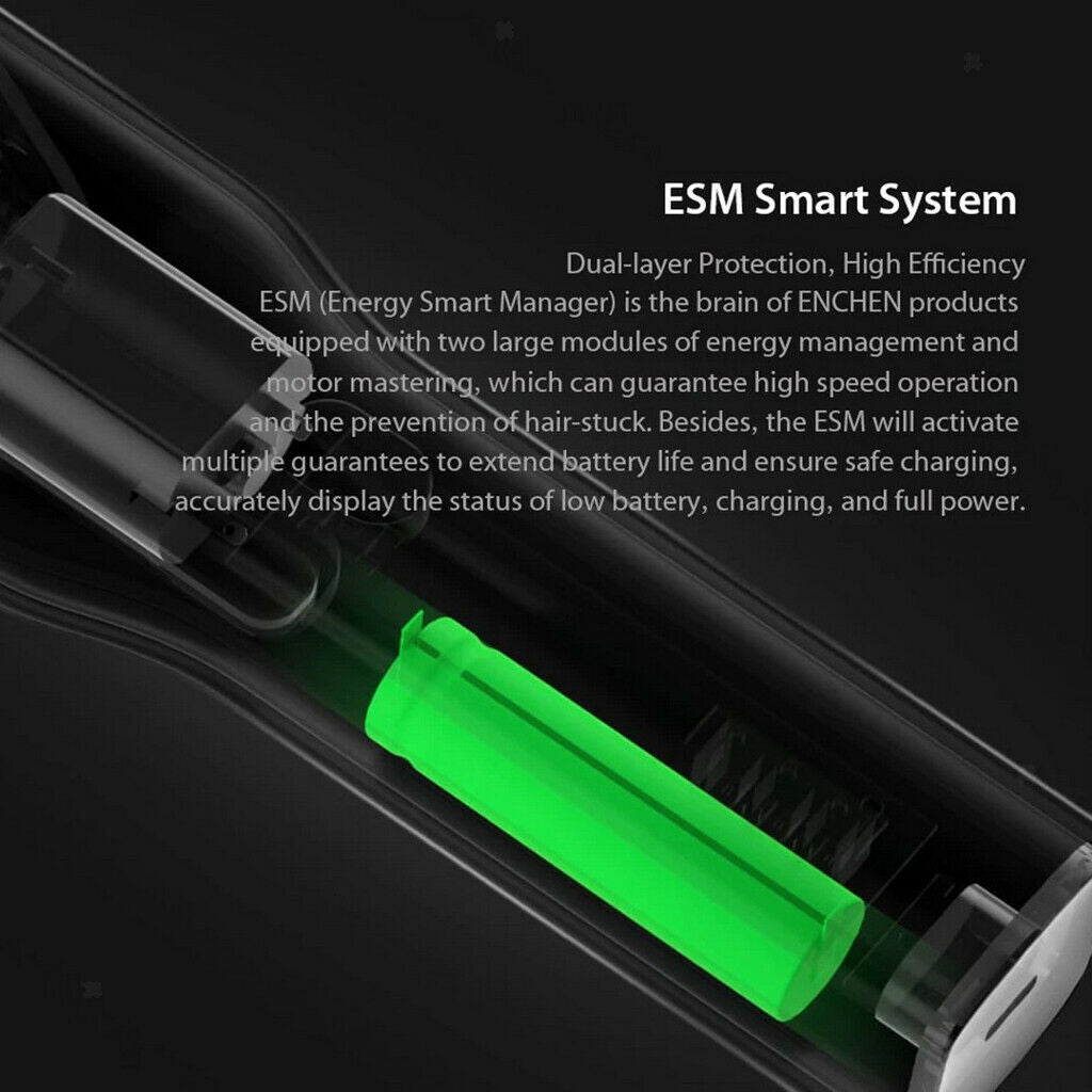 Low-noise Hair Trimmer Haircut Electric Clipper w/ 50pcs Disposable Capes