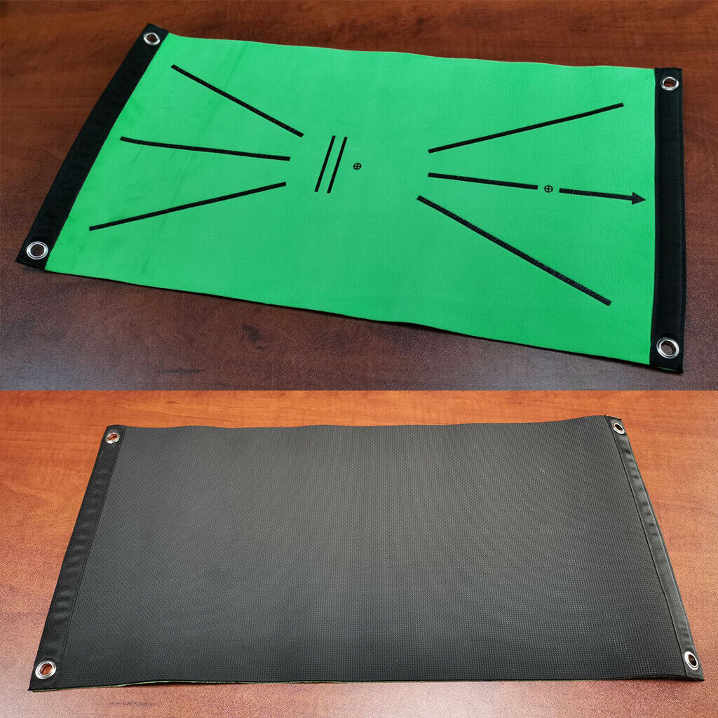 Portable Golf Training Mat 30x60cm Swing Correct Rug Direction Guide Mats