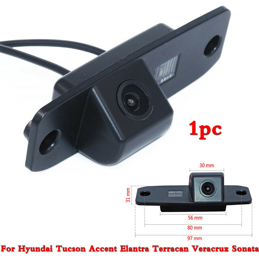 12V CCD Car Rearview Reverse Camera For Hyundai Tucson Accent Elantra Veracruz
