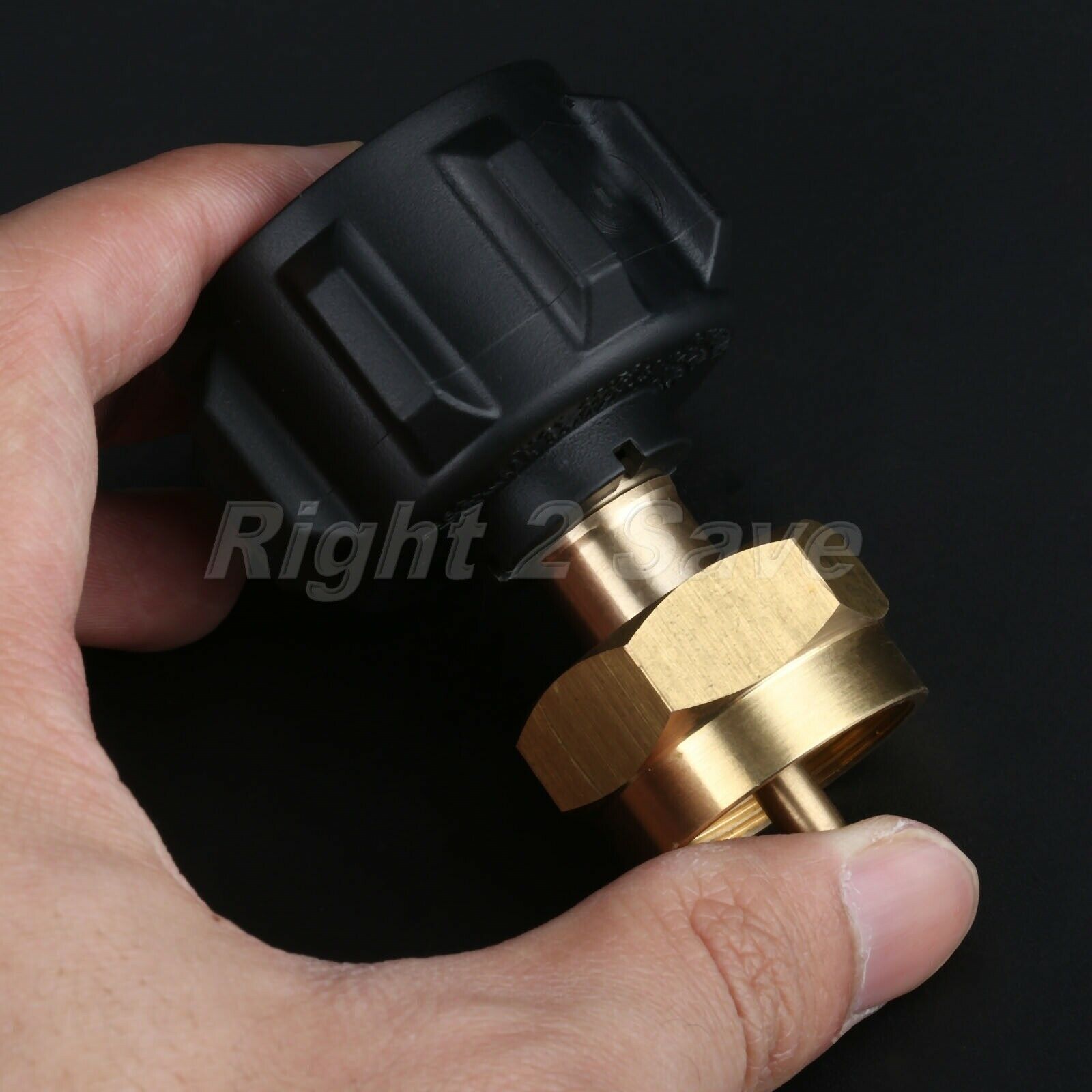 Outdoor Camping Propane Refill Adapter Gas 1 LB Cylinder Tank Coupler Adapter