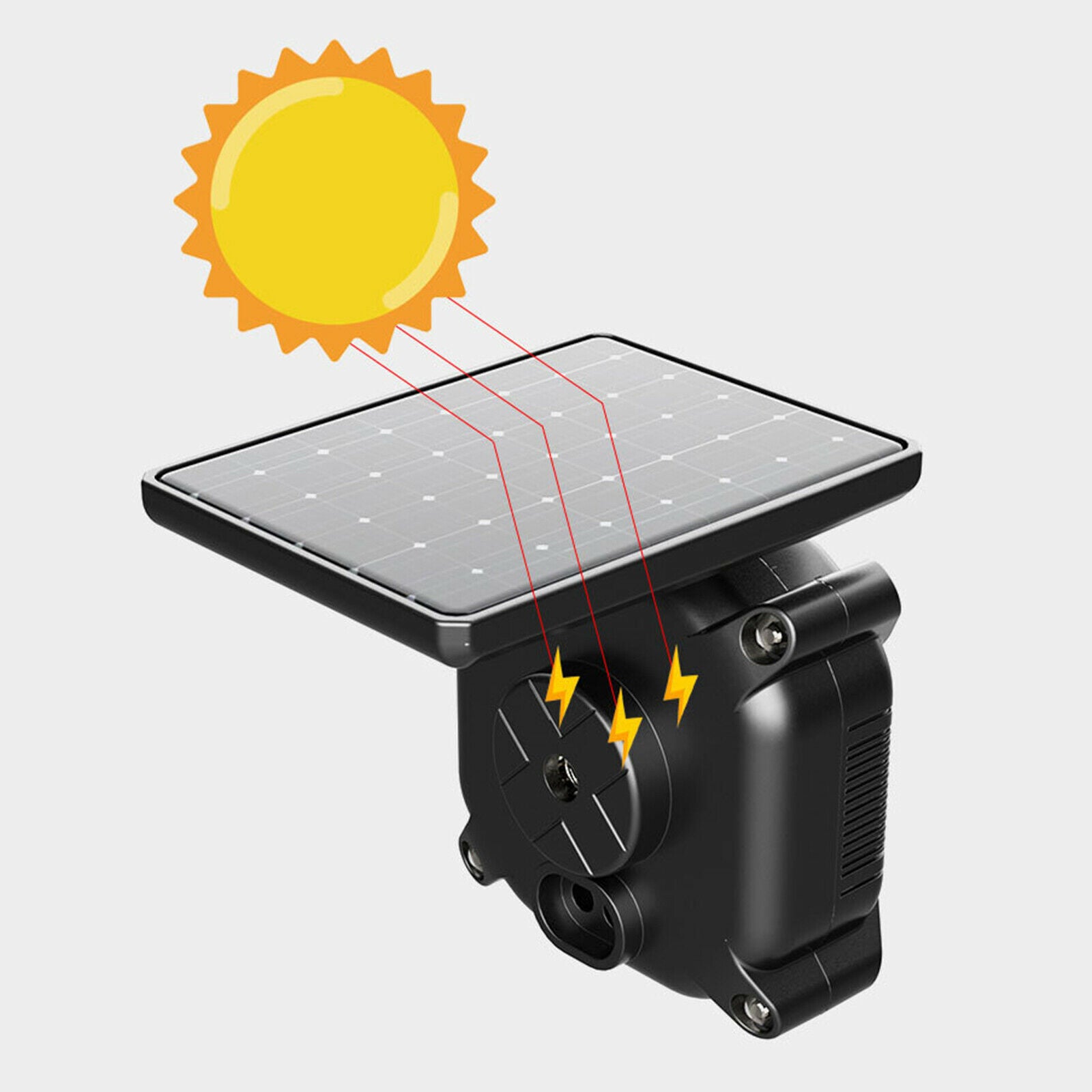 Solar Tire Pressure Monitoring System USB Quickly Charge for Motorcycle RV