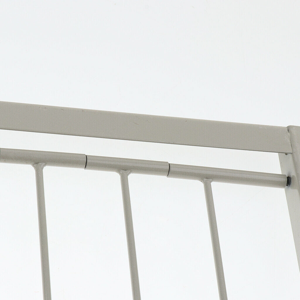 2x Heavy-duty Iron House Pigeon Entrance Door One-Way Door Curtain Bars for