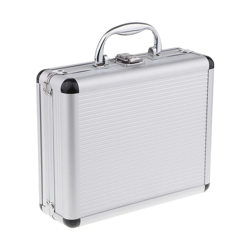 Tattoo Carrying Case Storage Machine Tools Lock Padded Box Organizer