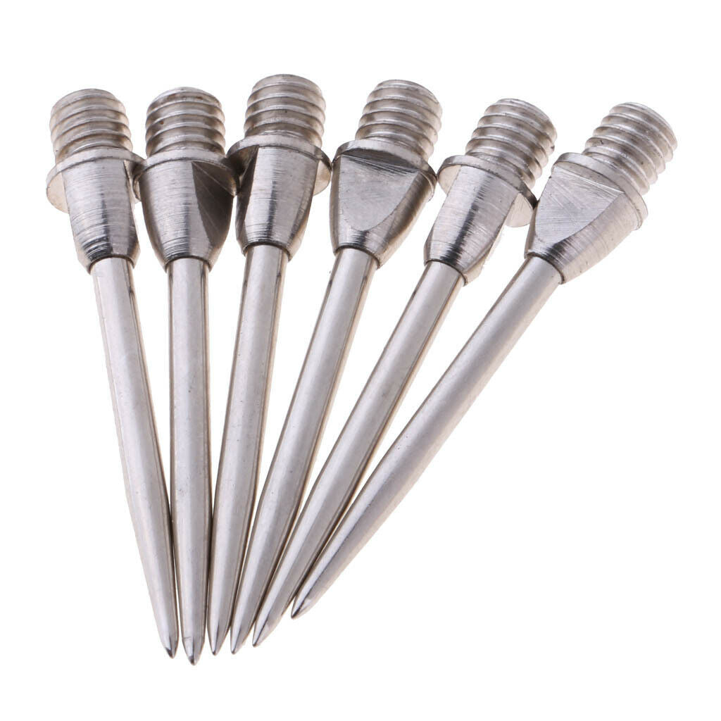 12Pcs Durable Darts Steel Points Tip Conversion Point Hammerhead Accessories