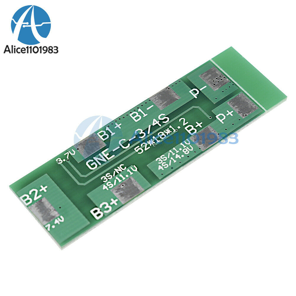 4S 8A Polymer Lithium Battery Charger Protection Board Li-ion Charging Protect
