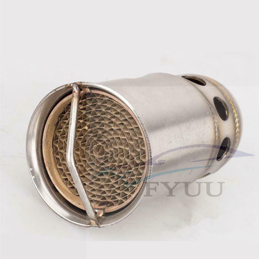 51mm Motorcycle Exhaust Muffler Silencer Noise Sound Eliminator for Offroad Bike