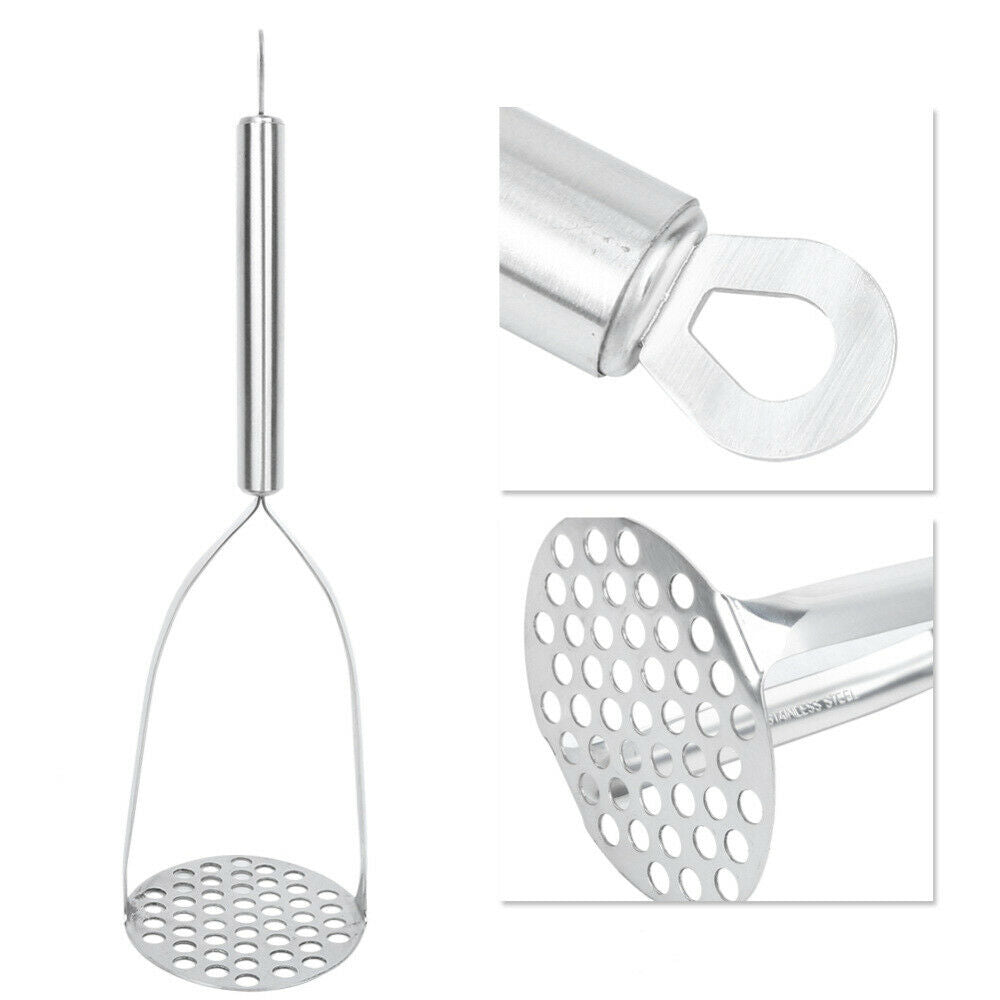 Hand Potato Masher Stainless Steel Fruit Ricer Food Crusher Vegetable Mashers