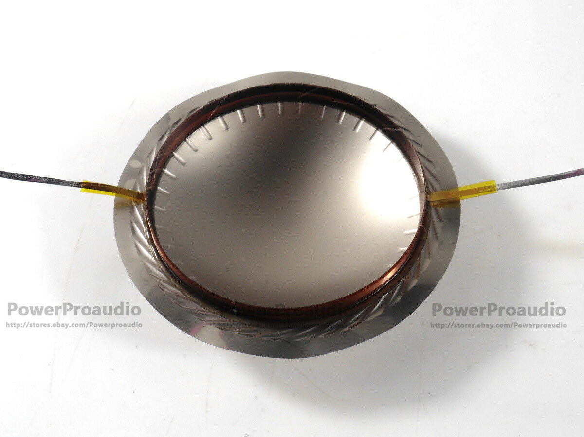 1PCS  Replacement Diaphragm Voice Coil Titanium VC 64.8mm 8 ohms Flat Wire