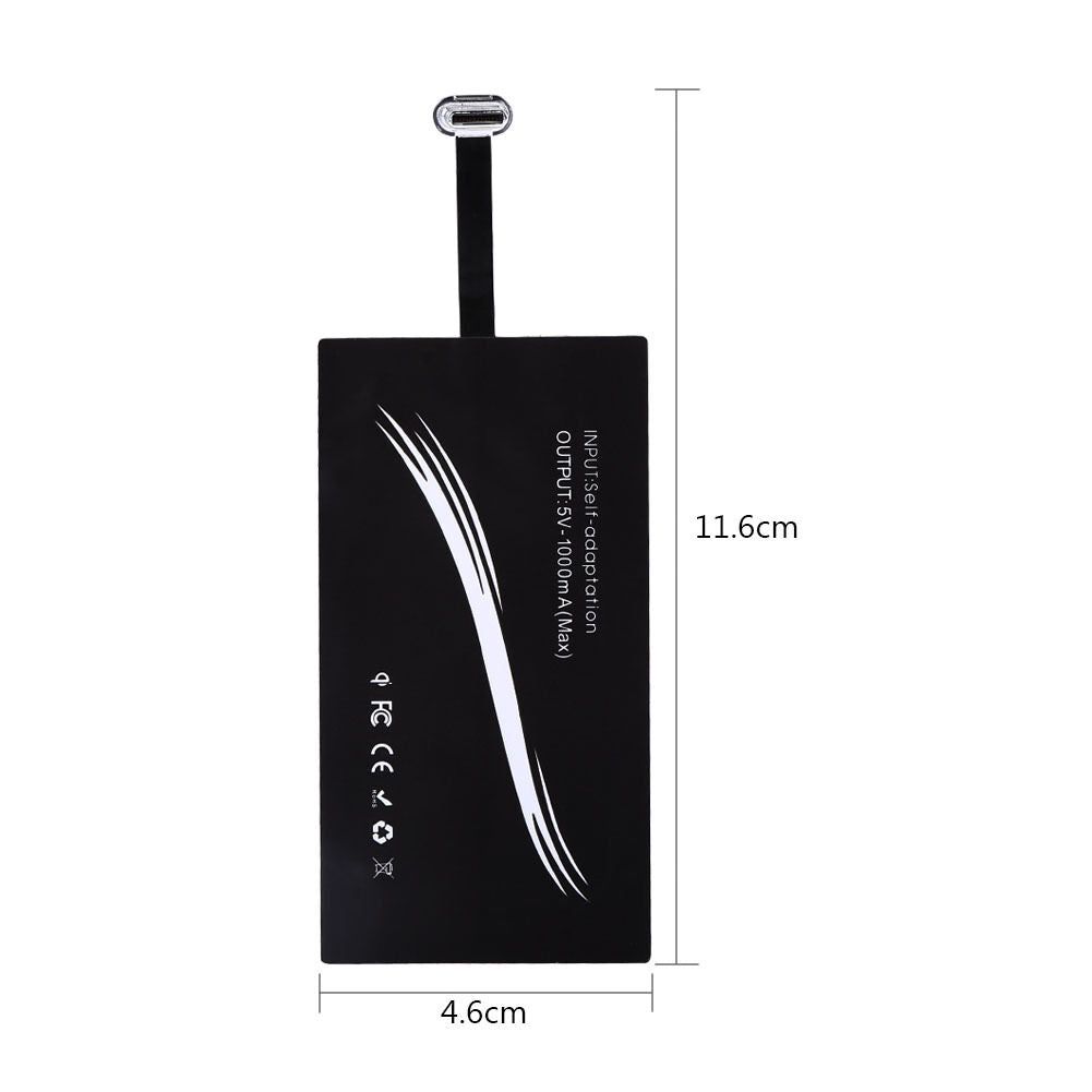 Qi Wireless Charging Charger USB-C Type-C Receiver For Moto Z Z2 Play X4 Z Force