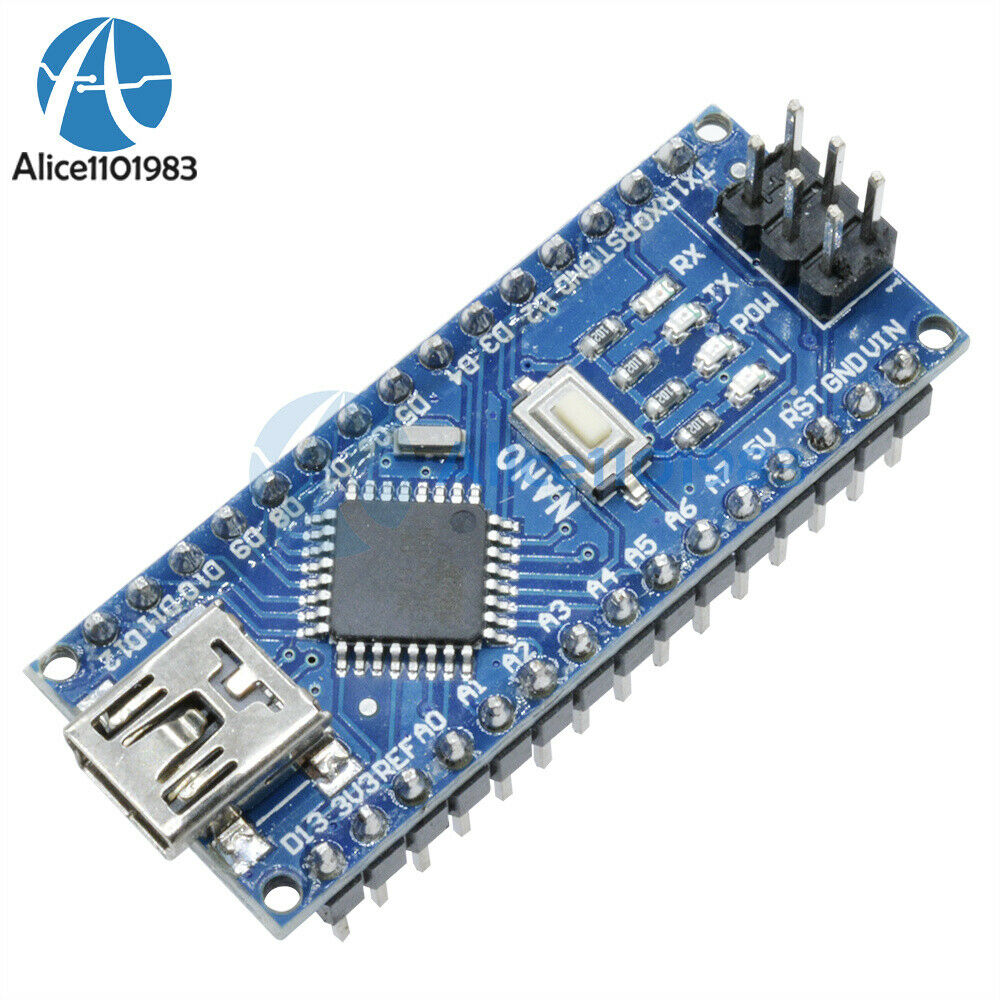 Mini USB Nano V3.0 CH340G ATmega328P-AU 5V 16M Micro-Controller For Arduino