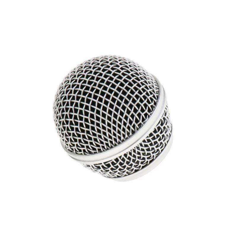 Vocal Microphone Grille Mic Sponge external Windscreen Ball Head, For shure SM58