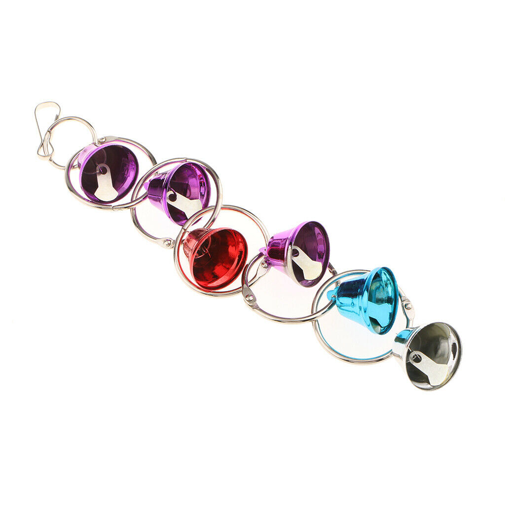 Chew Bell Hanging for Birds Parrot Swing Cocktail Parakeet Pet Toys