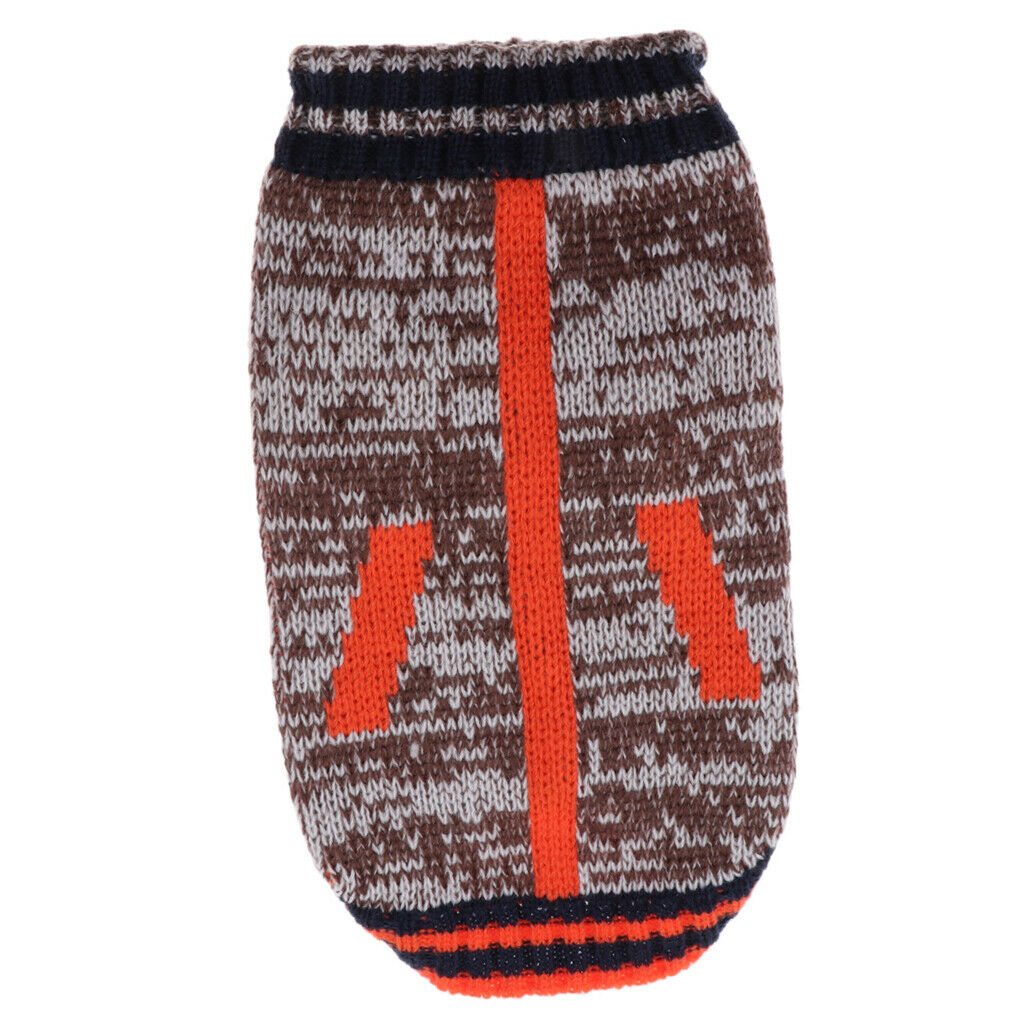 Dog Sweater Pet Thick Warm Clothing Sweater Winter Apperal Snowflake