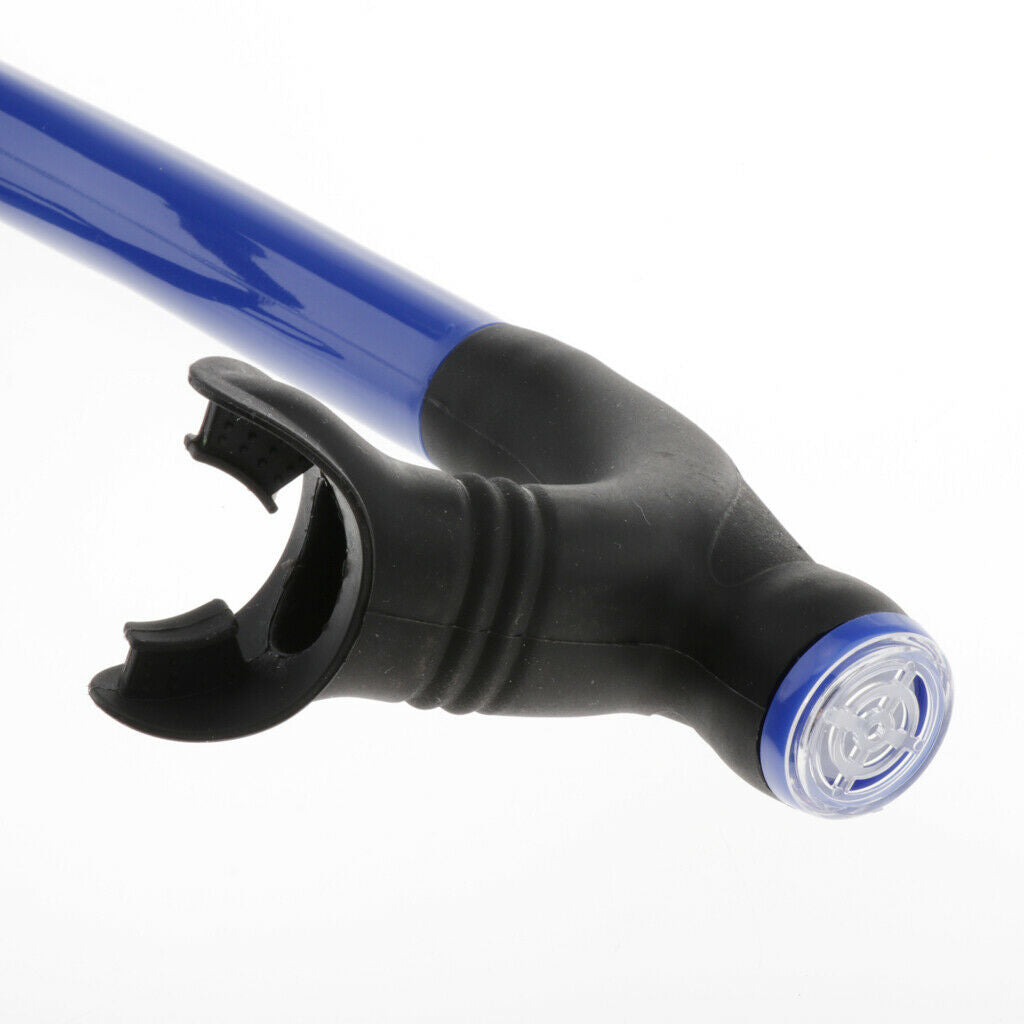 Silicone Swimmer Snorkel with Head Strap Training Mouthpiece Open Water